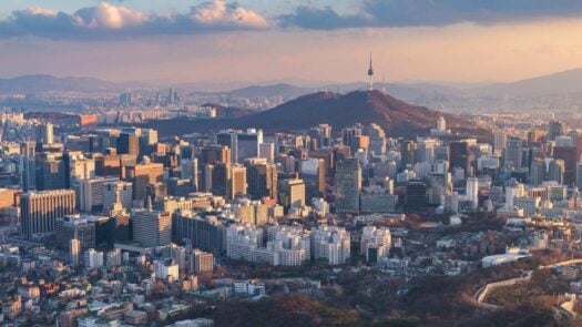 Seoul City Skyline