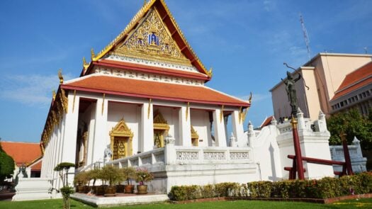 Temple in National Museum Bangkok Thailand