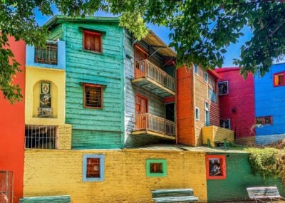 La Boca neighbourhood in Buenos Aires, Argentina