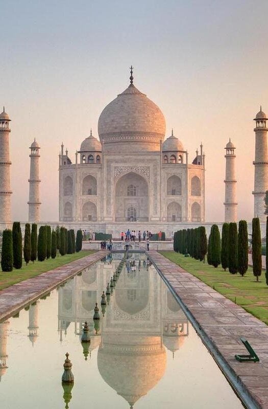 Taj Mahal at the sunrise, Arga, India