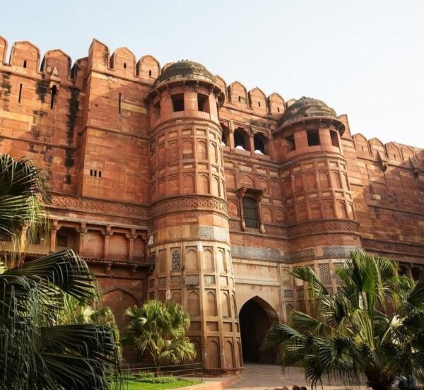 The Agra Fort in Agra