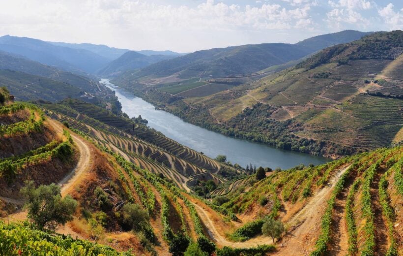 Scenic view of Alto Douro in Portugal