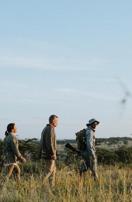 Walking safari at Wilderness Usawa