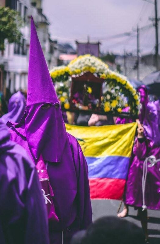 Holy Week in Quito Ecuador