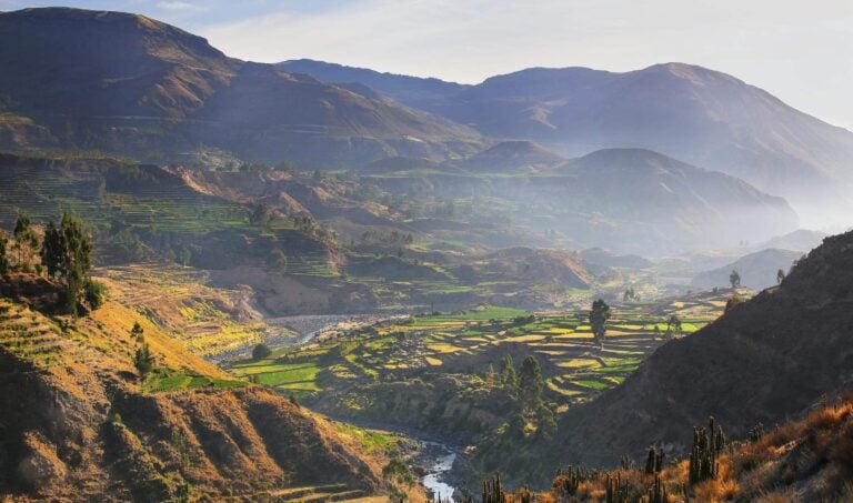 View of Colca Canyon