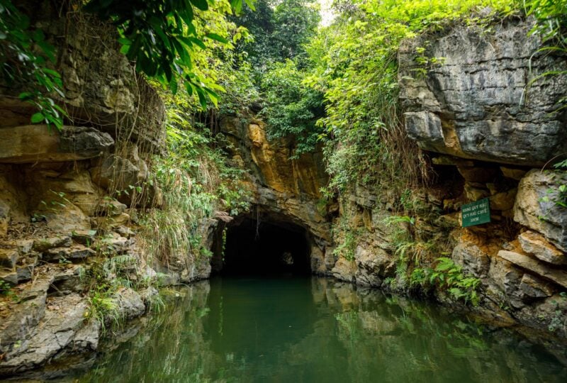 Tam Coc caves in Ninh Binh, Vietnam