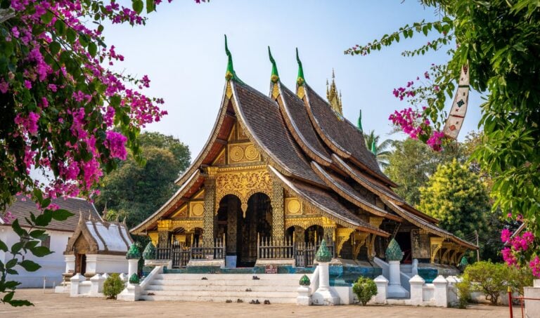 Wat Xieng Thong temple in Luang Prabang, Laos