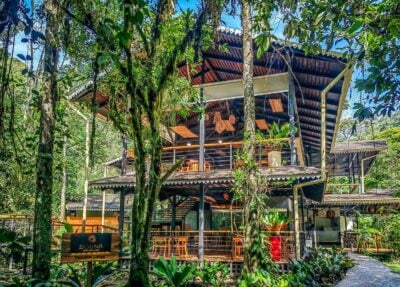 Pacuare Lodge amid the trees