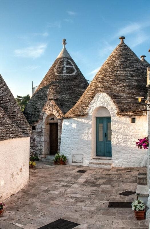 Traditional trulli houses in Alberobello, Puglia