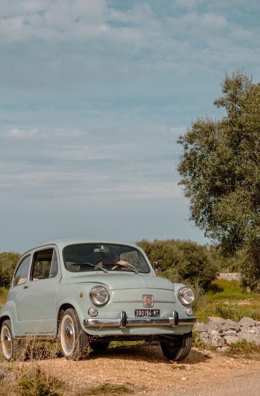 A scenic tour of Puglia in a classic car