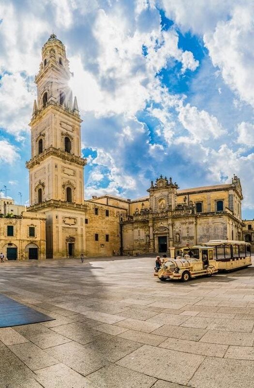 Piazza del Duomo Square in Lecce, Puglia