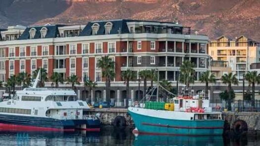 Cape Town Waterfront with Table Mountain in the background