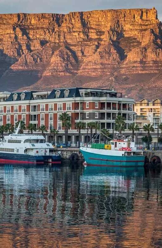 Cape Town Waterfront with Table Mountain in the background