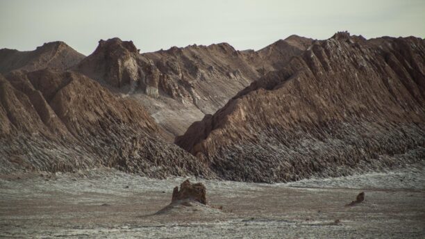 Valle de la Luna in the Atacama Desert, Chile