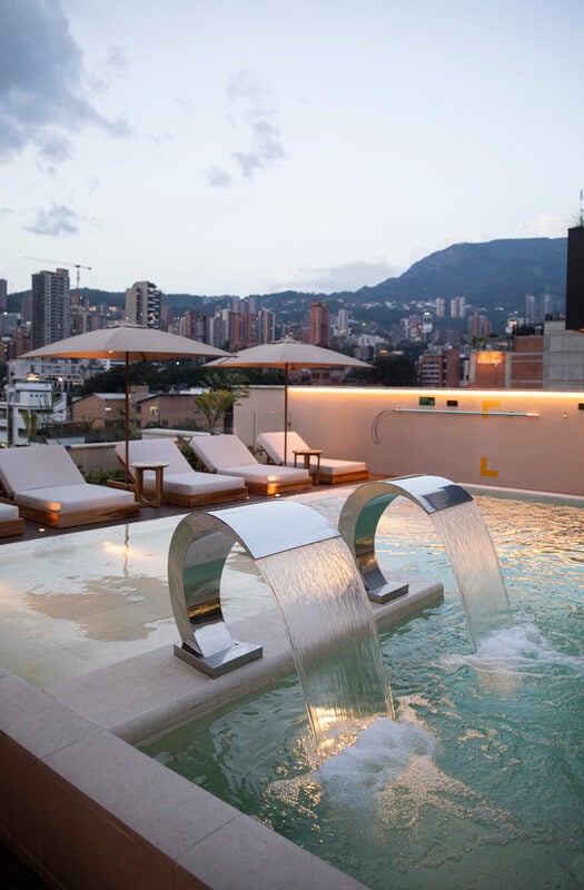 Elcielo hotel and restaurant in Medellin