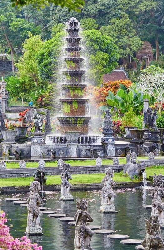 Water Palace of Tirta Gangga in Bali