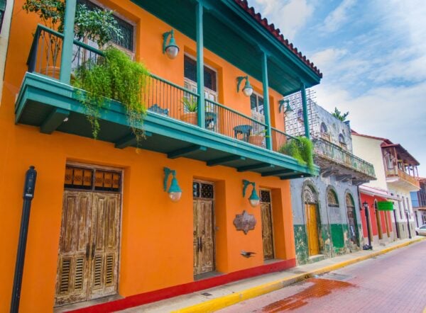 historic old town in Panama city