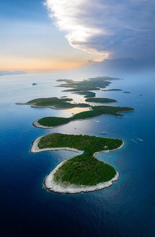 Elafiti islands near Hvar, Croatia