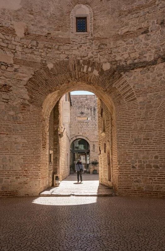 Vestibule in the Diocletian's Palace, Split