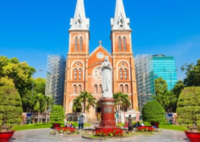 Notre Dame Cathedral in Ho Chi Minh City, Vietnam