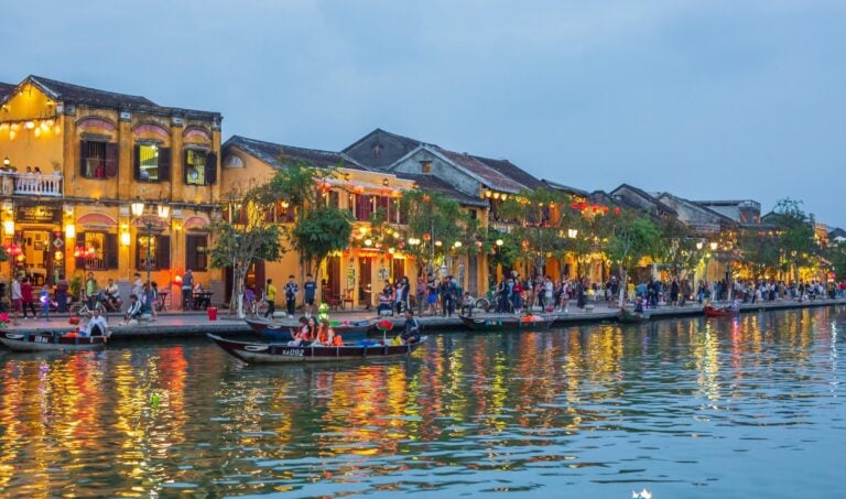 View on the Old Town of Hoi An, Vietnam