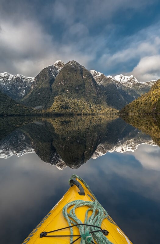 Kayaking in New Zealand