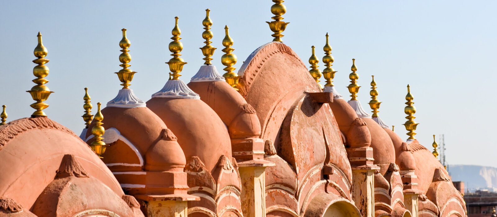 Details of Hawa Mahal, The Palace pf Winds, Jaipur, Rajasthan, India.