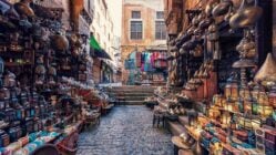 Khan Al Khalili Market in Old Cairo, Egypt