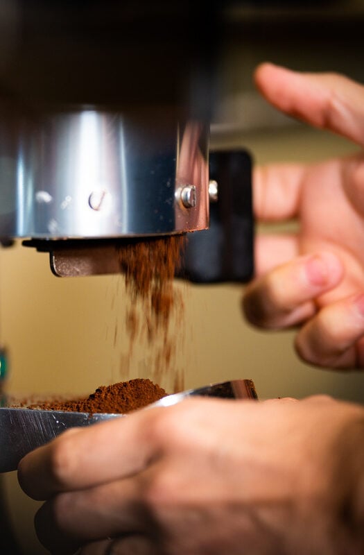 Making coffee in Melbourne