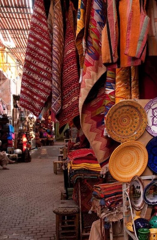 A Souk in Marrakech