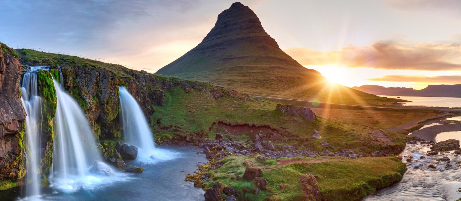 Volcanic landscapes in Iceland