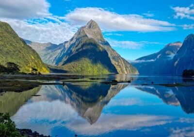 Milford Sound in Fiordland New Zealand