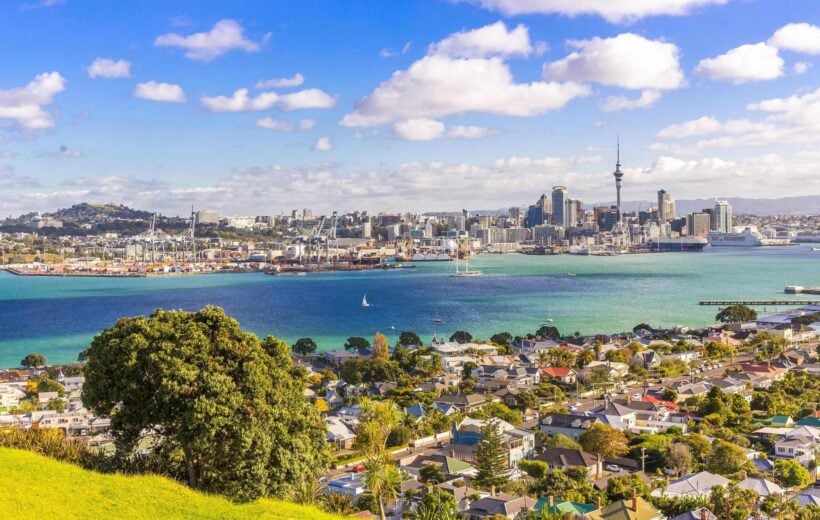 Skyline of Auckland, New Zealand