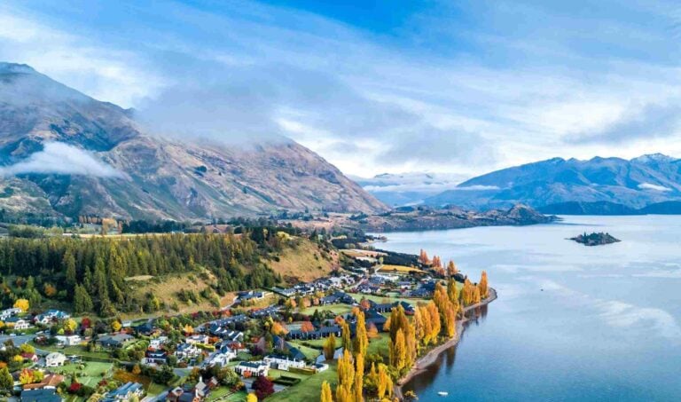 Wanaka on New Zealand's South Island