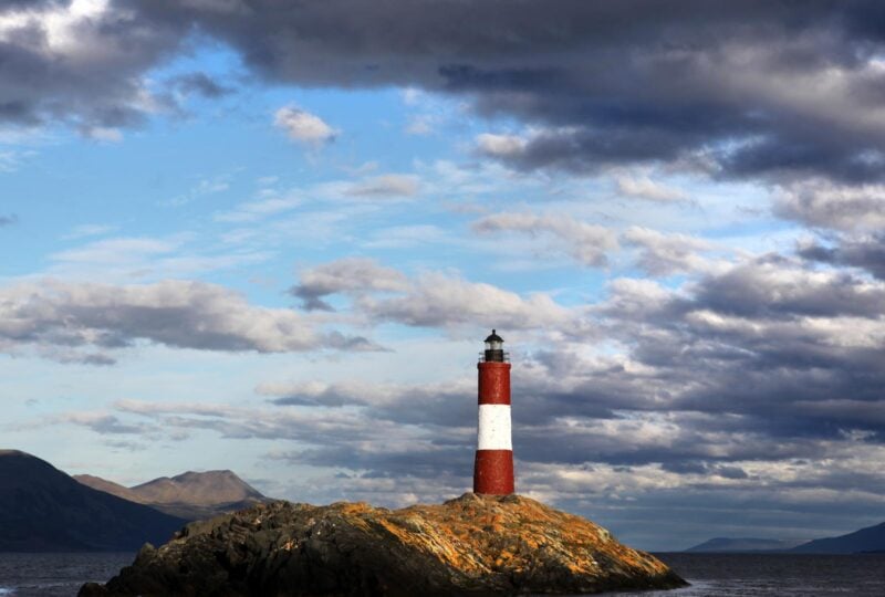 The Beagle Channel lighthouse in Ushuaia