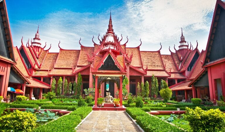 National Museum in Phnom Penh, Cambodia.