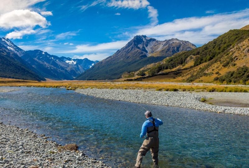 Fly fishing in Patagonia