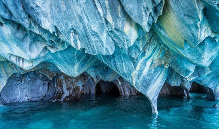 The Marble Caves in Patagonia, Chile