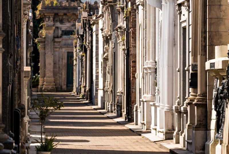 La Recoleta cemetery in Buenos Aires, Argentina