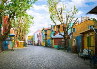 La Boca neighbourhood in Buenos Aires, Argentina