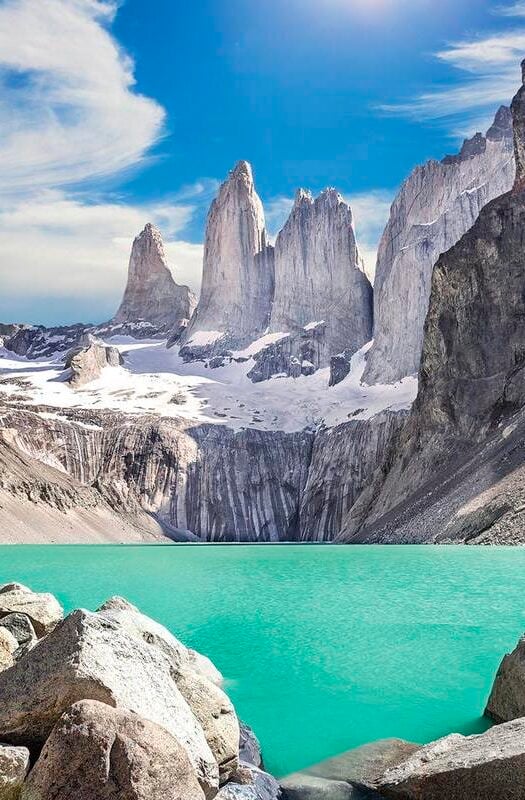 Torres del Paine mountains, Patagonia, Chile