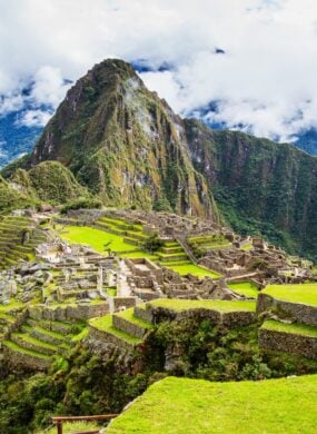 Machu Picchu, Peru. UNESCO World Heritage Site. One of the New Seven Wonders of the World.