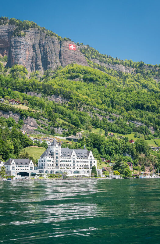 Park Hotel Vitnzau next to Lake Lucerne, Switzerland