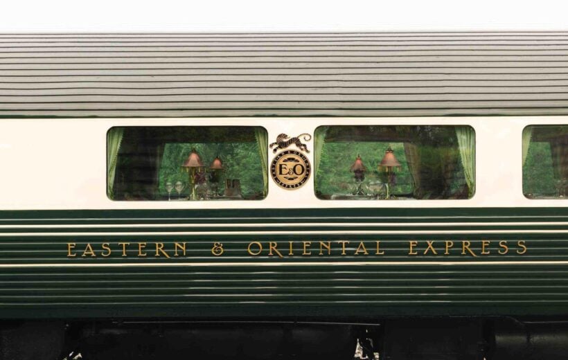 The Belmond Eastern & oriental Express train carriage