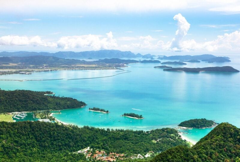 Langkawi island in Malaysia