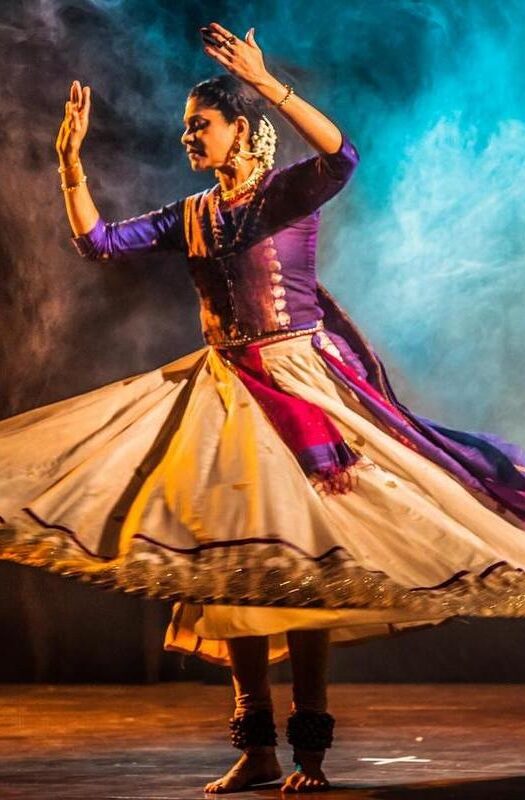 A beautiful Kathakali dancer