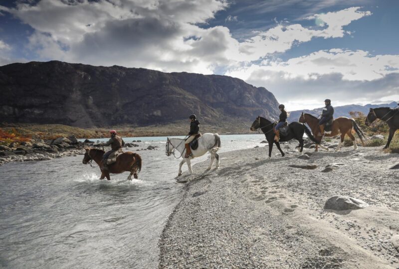 Horse riding at Estancia Cristina