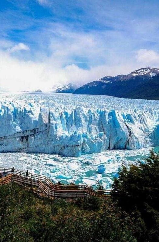 Perito Moreno Glacier, the most beautiful glaciers in the world. Located in Patagonia, Argentina.