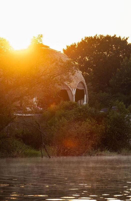 Boma view from River Ila Safari Lodge