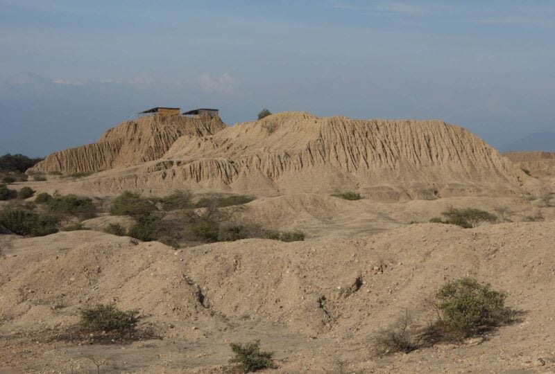 The pre-Hispanic archaeological site of Tucume, Peru